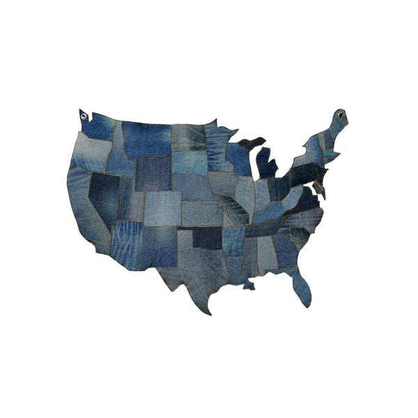 USA Map Wall Art